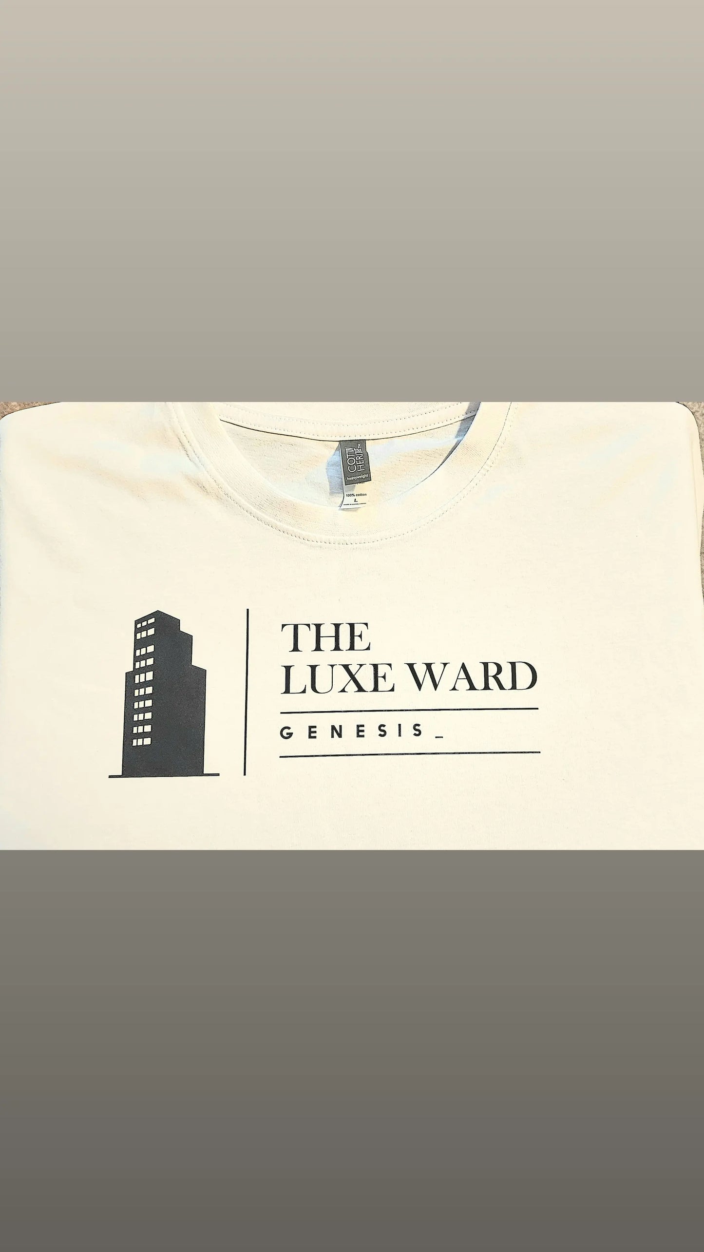 Short sleeve Luxe Ward t-shirt white